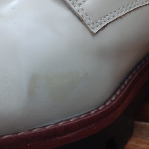 Jeffrey Campbell Cream Ankle Boots - Picture 5 of 12